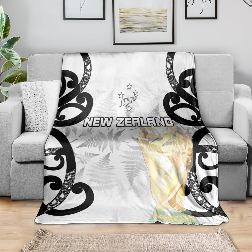 New Zealand WC2026 White Blanket Silver Fern