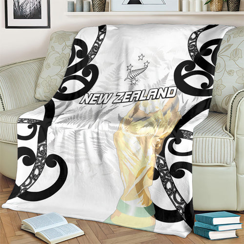 New Zealand WC2026 White Blanket Silver Fern