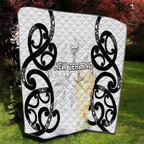 New Zealand WC2026 White Quilt Silver Fern