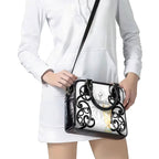 New Zealand WC2026 White Shoulder Handbag Silver Fern
