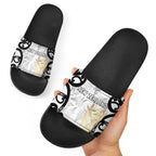 New Zealand WC2026 White Slide Sandals Silver Fern