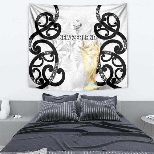 New Zealand WC2026 White Tapestry Silver Fern