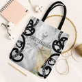 New Zealand WC2026 White Tote Bag Silver Fern