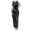 Personalized Australia Indigenous Infinity Heart Tank Maxi Dress Purple Teal Ribbon You Are Not Alone - Aussie Hoodie