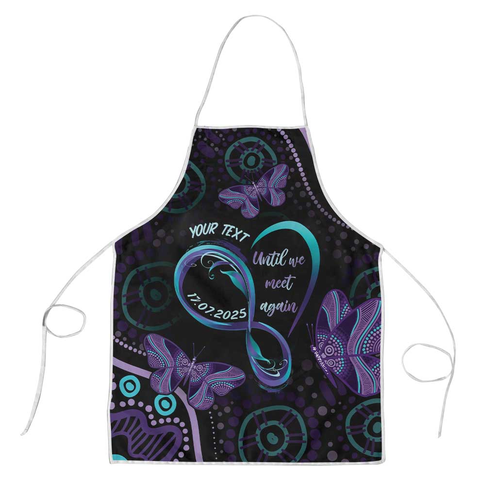 Personalized Australia Infinity Heart Indigenous Apron Fly High Until We Meet Again - Aussie Hoodie