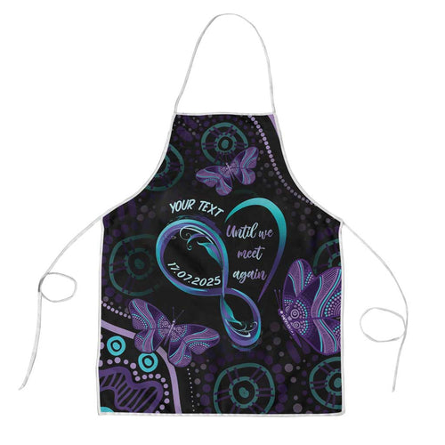 Personalized Australia Infinity Heart Indigenous Apron Fly High Until We Meet Again - Aussie Hoodie