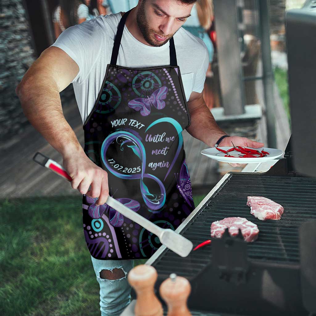 Personalized Australia Infinity Heart Indigenous Apron Fly High Until We Meet Again - Aussie Hoodie
