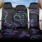 Personalized Australia Infinity Heart Indigenous Back Car Seat Cover Fly High Until We Meet Again - Aussie Hoodie