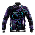 Personalized Australia Infinity Heart Indigenous Baseball Jacket Fly High Until We Meet Again - Aussie Hoodie