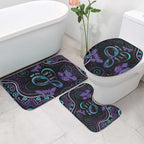 Personalized Australia Infinity Heart Indigenous Bathroom Set Fly High Until We Meet Again - Aussie Hoodie