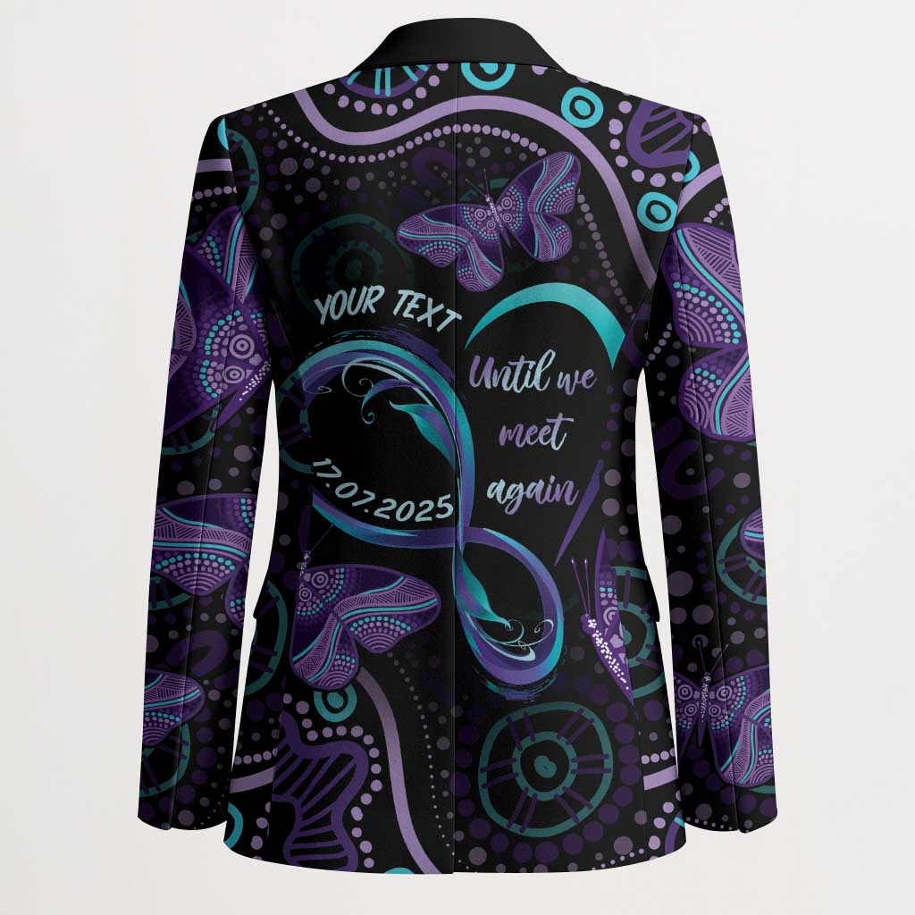 Personalized Australia Infinity Heart Indigenous Blazer Fly High Until We Meet Again - Aussie Hoodie