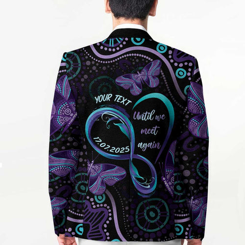 Personalized Australia Infinity Heart Indigenous Blazer Fly High Until We Meet Again - Aussie Hoodie