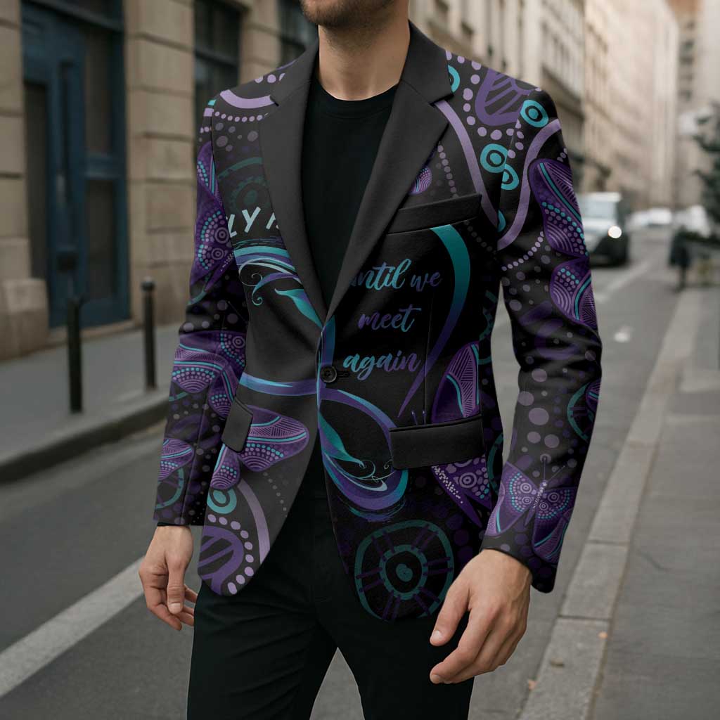 Personalized Australia Infinity Heart Indigenous Blazer Fly High Until We Meet Again - Aussie Hoodie