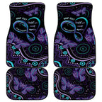Personalized Australia Infinity Heart Indigenous Car Mats Fly High Until We Meet Again - Aussie Hoodie
