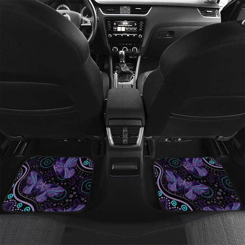 Personalized Australia Infinity Heart Indigenous Car Mats Fly High Until We Meet Again - Aussie Hoodie