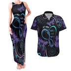 Personalized Australia Infinity Heart Indigenous Couples Matching Tank Maxi Dress and Hawaiian Shirt Fly High Until We Meet Again - Aussie Hoodie