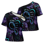 Personalized Australia Infinity Heart Indigenous Cross Shoulder Shirt Fly High Until We Meet Again - Aussie Hoodie