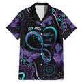 Personalized Australia Infinity Heart Indigenous Family Matching Mermaid Dress and Hawaiian Shirt Fly High Until We Meet Again - Aussie Hoodie