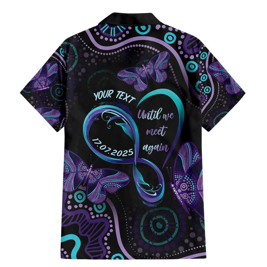 Personalized Australia Infinity Heart Indigenous Family Matching Mermaid Dress and Hawaiian Shirt Fly High Until We Meet Again - Aussie Hoodie