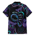 Personalized Australia Infinity Heart Indigenous Family Matching Mermaid Dress and Hawaiian Shirt Fly High Until We Meet Again - Aussie Hoodie