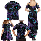 Personalized Australia Infinity Heart Indigenous Family Matching Summer Maxi Dress and Hawaiian Shirt Fly High Until We Meet Again - Aussie Hoodie