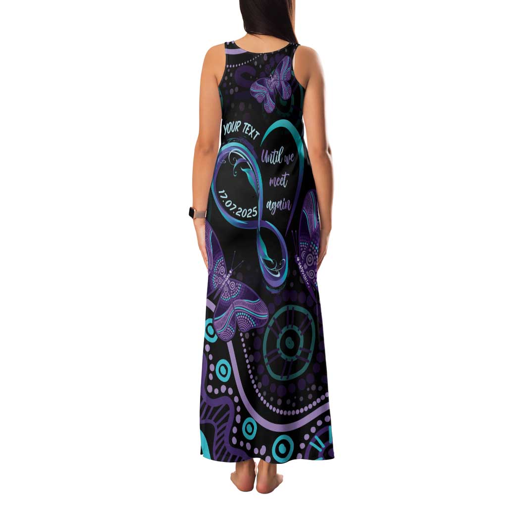 Personalized Australia Infinity Heart Indigenous Family Matching Tank Maxi Dress and Hawaiian Shirt Fly High Until We Meet Again - Aussie Hoodie