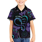 Personalized Australia Infinity Heart Indigenous Hawaiian Shirt Fly High Until We Meet Again - Aussie Hoodie