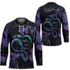 Personalized Australia Infinity Heart Indigenous Hockey Jersey Fly High Until We Meet Again - Aussie Hoodie