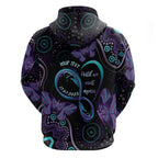 Personalized Australia Infinity Heart Indigenous Hoodie Fly High Until We Meet Again - Aussie Hoodie