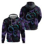Personalized Australia Infinity Heart Indigenous Hoodie Fly High Until We Meet Again - Aussie Hoodie