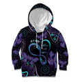 Personalized Australia Infinity Heart Indigenous Kid Hoodie Fly High Until We Meet Again - Aussie Hoodie