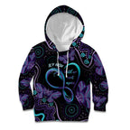 Personalized Australia Infinity Heart Indigenous Kid Hoodie Fly High Until We Meet Again - Aussie Hoodie