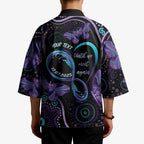 Personalized Australia Infinity Heart Indigenous Kimono Fly High Until We Meet Again - Aussie Hoodie
