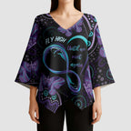 Personalized Australia Infinity Heart Indigenous Kimono Sleeve Blouse Fly High Until We Meet Again - Aussie Hoodie