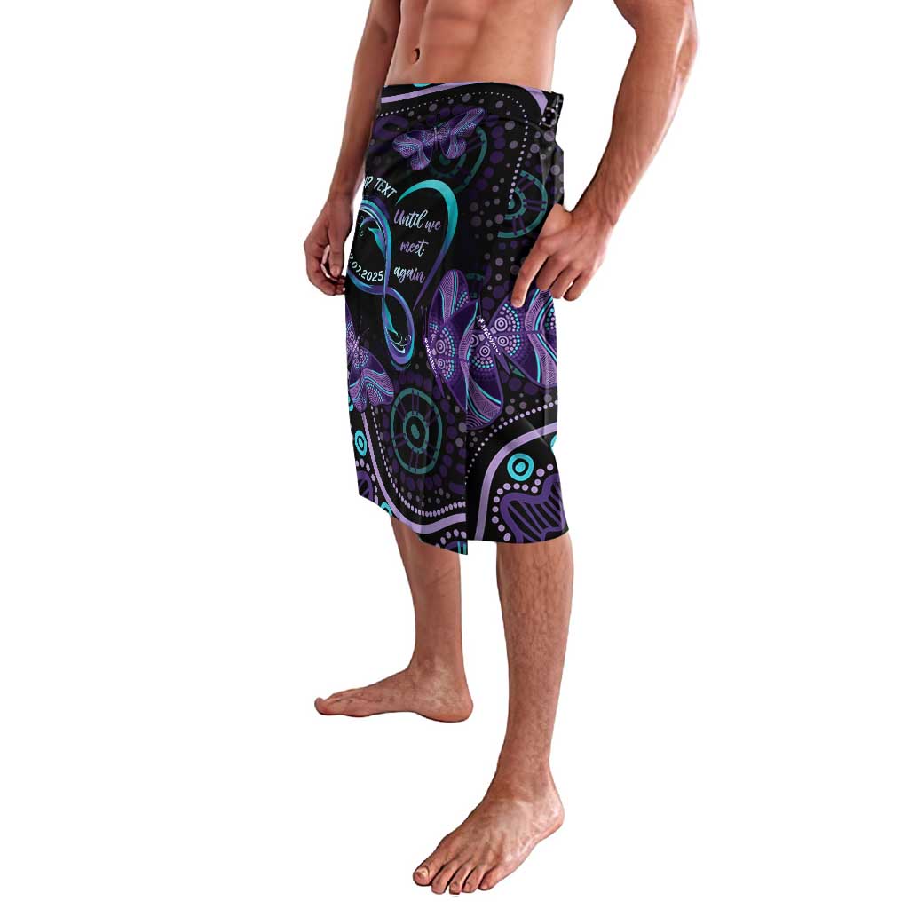 Personalized Australia Infinity Heart Indigenous Lavalava Fly High Until We Meet Again - Aussie Hoodie