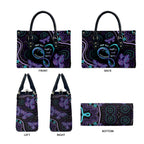 Personalized Australia Infinity Heart Indigenous Leather Bag Fly High Until We Meet Again - Aussie Hoodie
