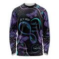 Personalized Australia Infinity Heart Indigenous Long Sleeve Shirt Fly High Until We Meet Again - Aussie Hoodie
