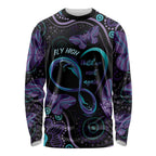 Personalized Australia Infinity Heart Indigenous Long Sleeve Shirt Fly High Until We Meet Again - Aussie Hoodie