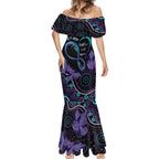 Personalized Australia Infinity Heart Indigenous Mermaid Dress Fly High Until We Meet Again - Aussie Hoodie