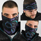 Personalized Australia Infinity Heart Indigenous Neck Gaiter Fly High Until We Meet Again - Aussie Hoodie