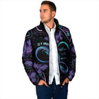 Personalized Australia Infinity Heart Indigenous Padded Jacket Fly High Until We Meet Again - Aussie Hoodie