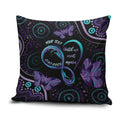 Personalized Australia Infinity Heart Indigenous Pillow Cover Fly High Until We Meet Again - Aussie Hoodie