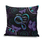 Personalized Australia Infinity Heart Indigenous Pillow Cover Fly High Until We Meet Again - Aussie Hoodie