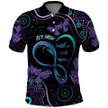 Personalized Australia Infinity Heart Indigenous Polo Shirt Fly High Until We Meet Again - Aussie Hoodie