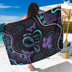 Personalized Australia Infinity Heart Indigenous Sarong Fly High Until We Meet Again - Aussie Hoodie