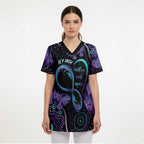 Personalized Australia Infinity Heart Indigenous Scrub Top Fly High Until We Meet Again - Aussie Hoodie