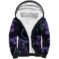 Personalized Australia Infinity Heart Indigenous Sherpa Hoodie Fly High Until We Meet Again - Aussie Hoodie