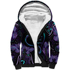 Personalized Australia Infinity Heart Indigenous Sherpa Hoodie Fly High Until We Meet Again - Aussie Hoodie