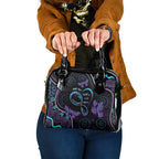 Personalized Australia Infinity Heart Indigenous Shoulder Handbag Fly High Until We Meet Again - Aussie Hoodie
