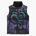 Personalized Australia Infinity Heart Indigenous Sleeveless Puffer Jacket Fly High Until We Meet Again - Aussie Hoodie